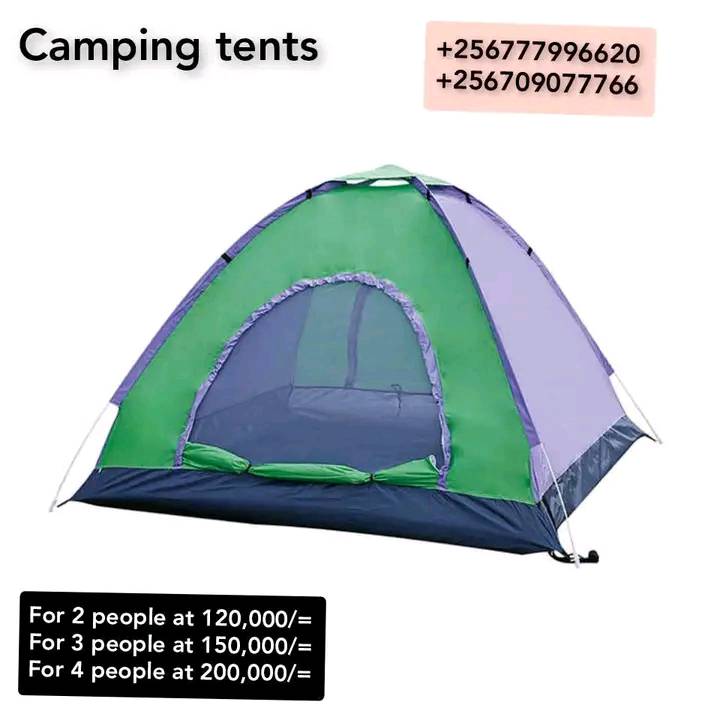 3 people camping tent