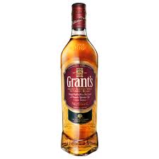 GRANTS TRIPLE WOOD WHISKY 1L WITH GLASS