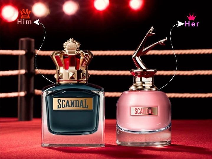 Scandal Men and women perfumes