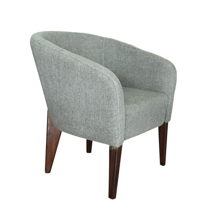 Accent grey chair