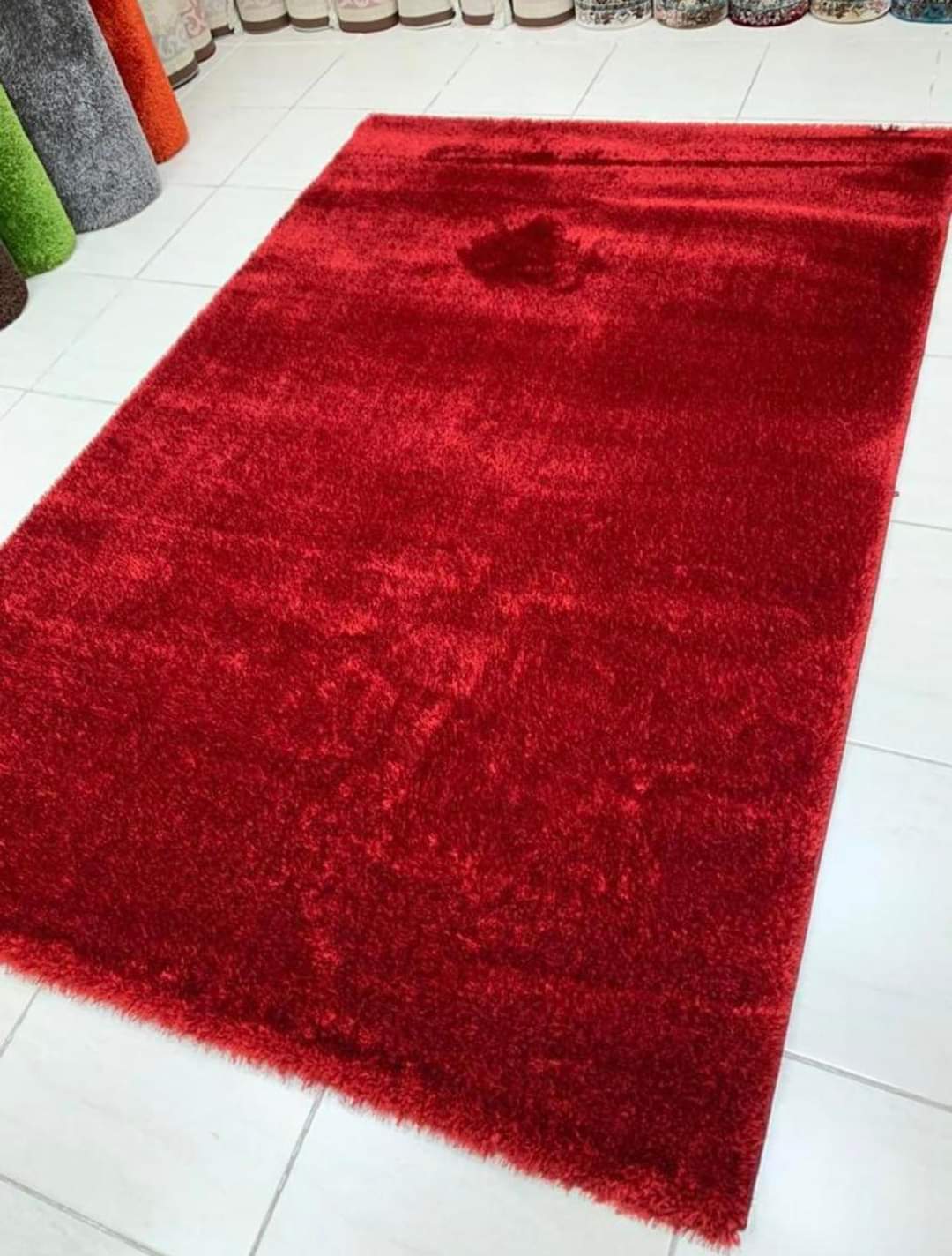 Plain shaggy carpets 