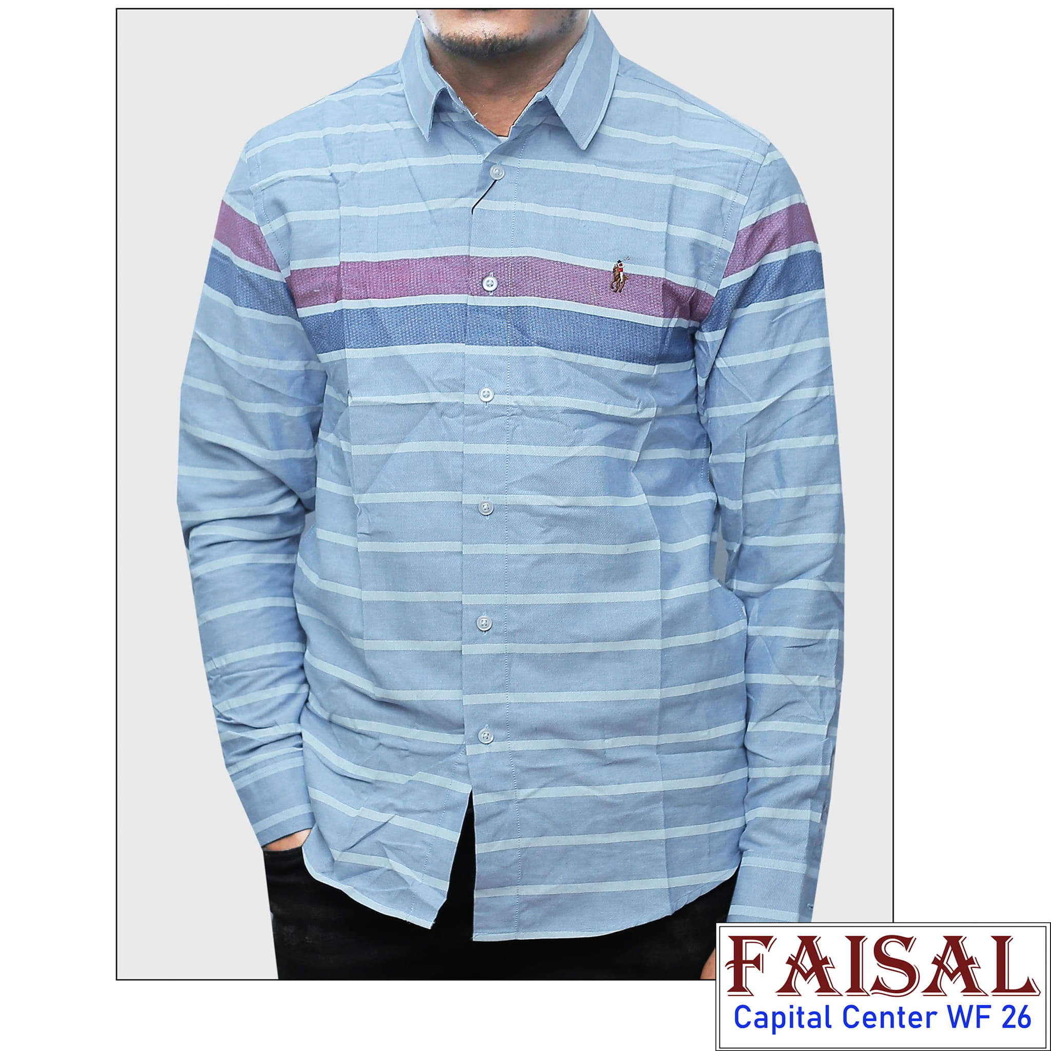 men long sleeved shirts with stripes 