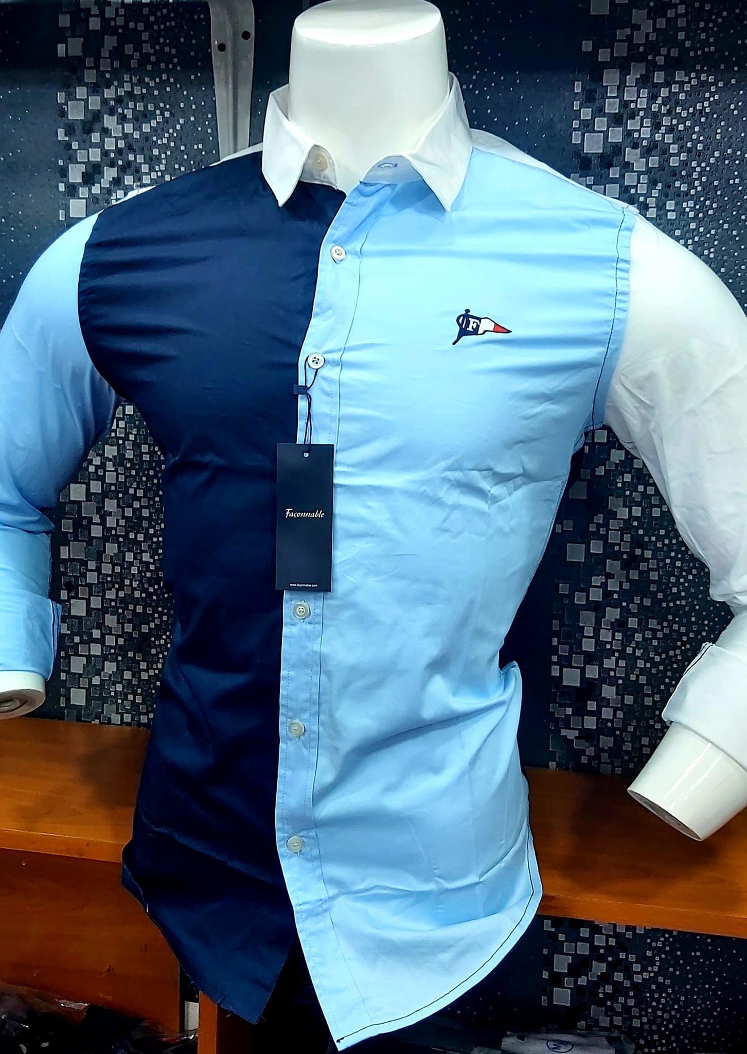 light blue shirts for men