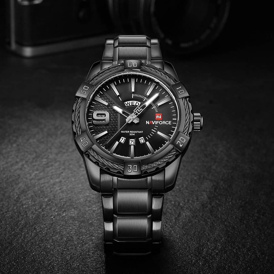 metallic watches for men