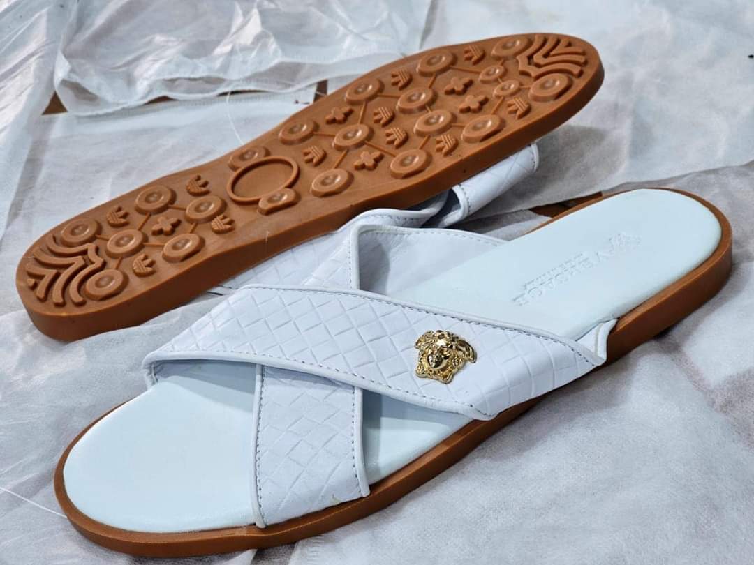 White sandles 