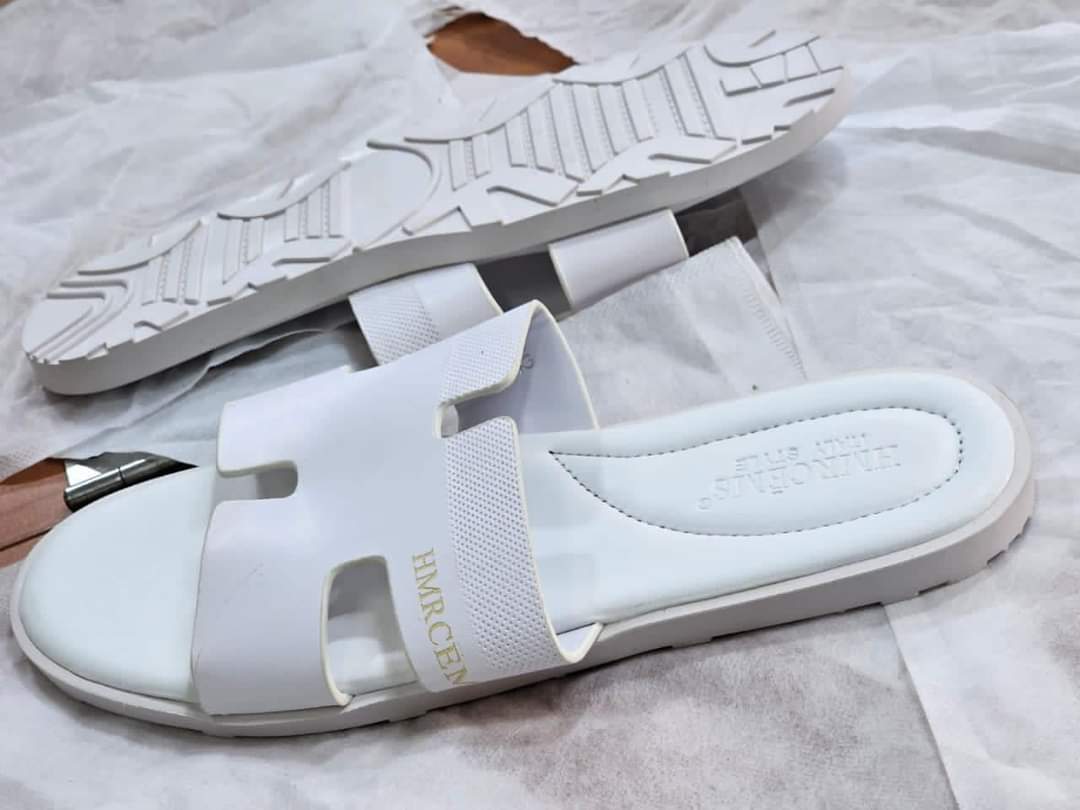 Women white sandals 