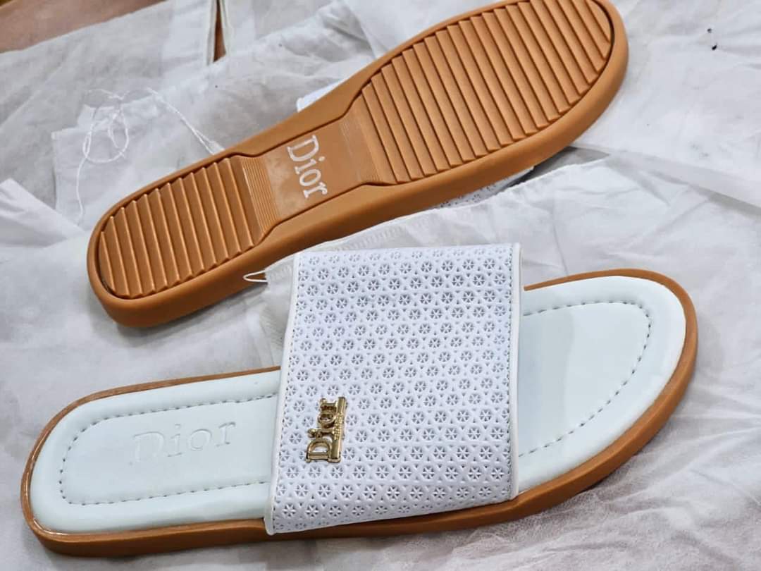 Women white sandals 