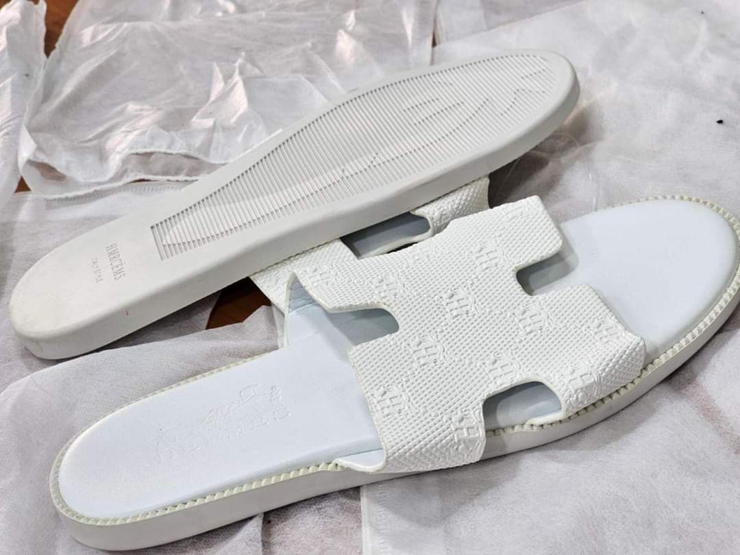 Women white sandals 