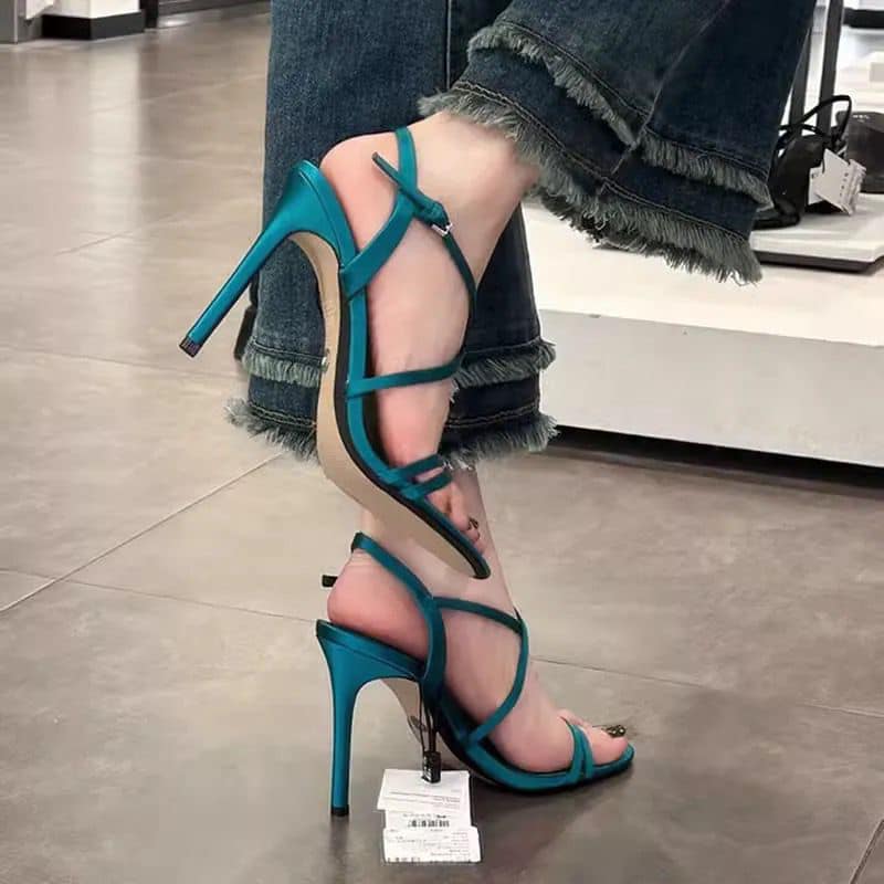 open high heels