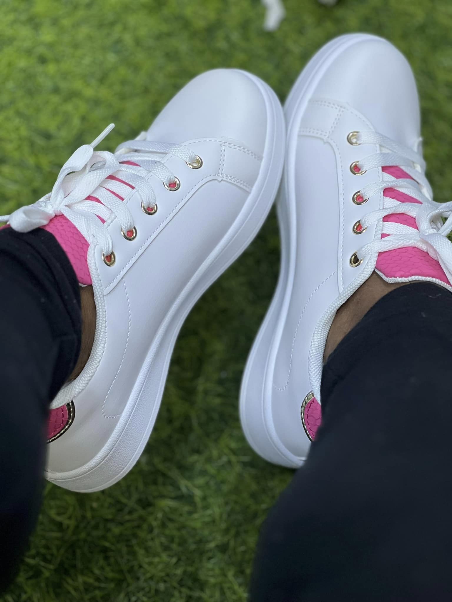 women white sneakers