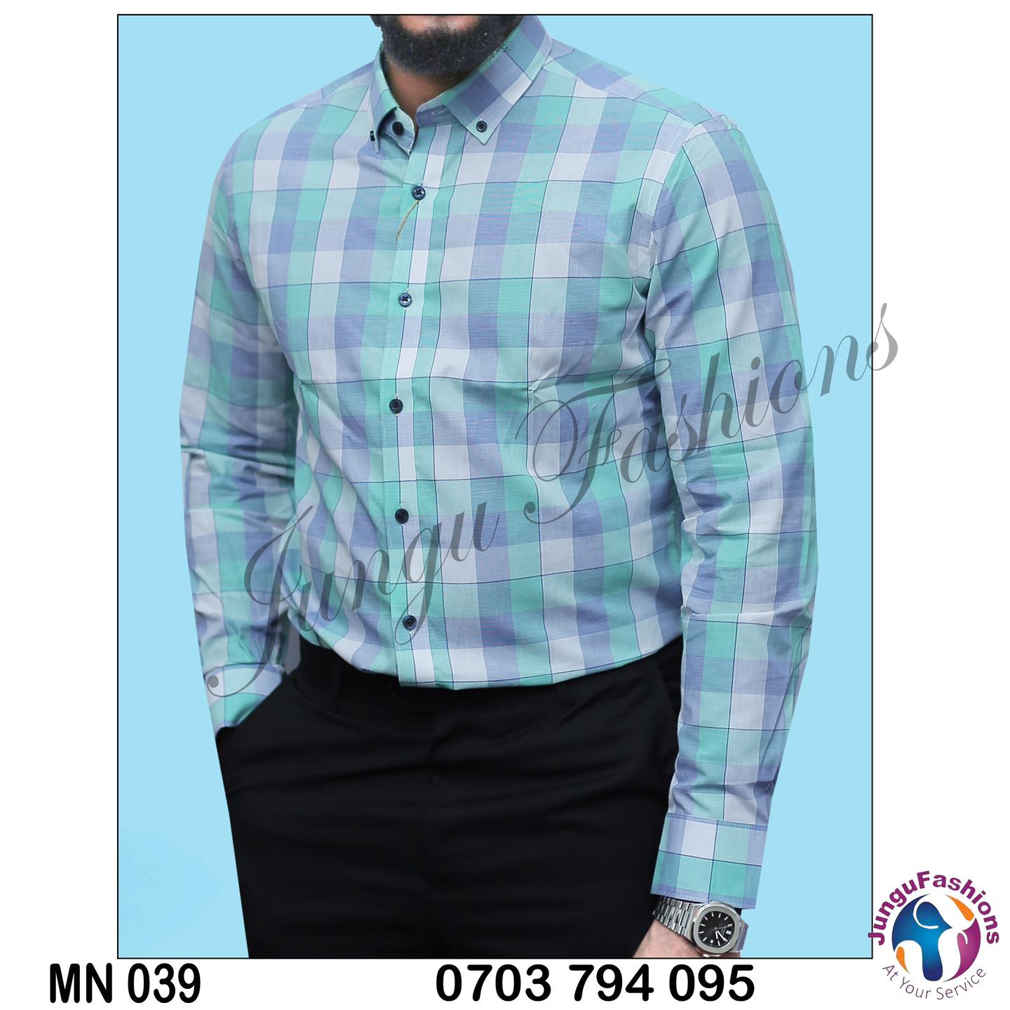 Men long sleeve stripe shirts