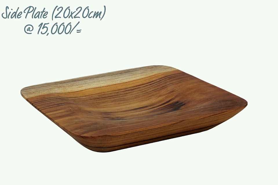 wooden side plate