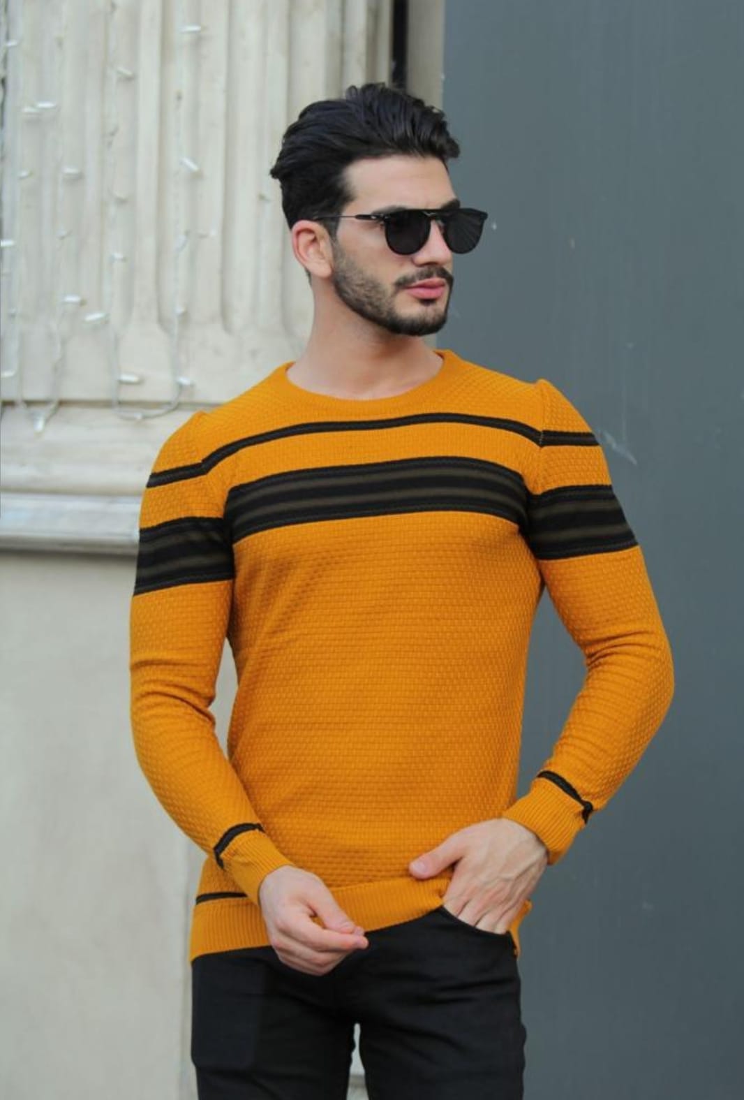 Turkish knitted sweatershirt