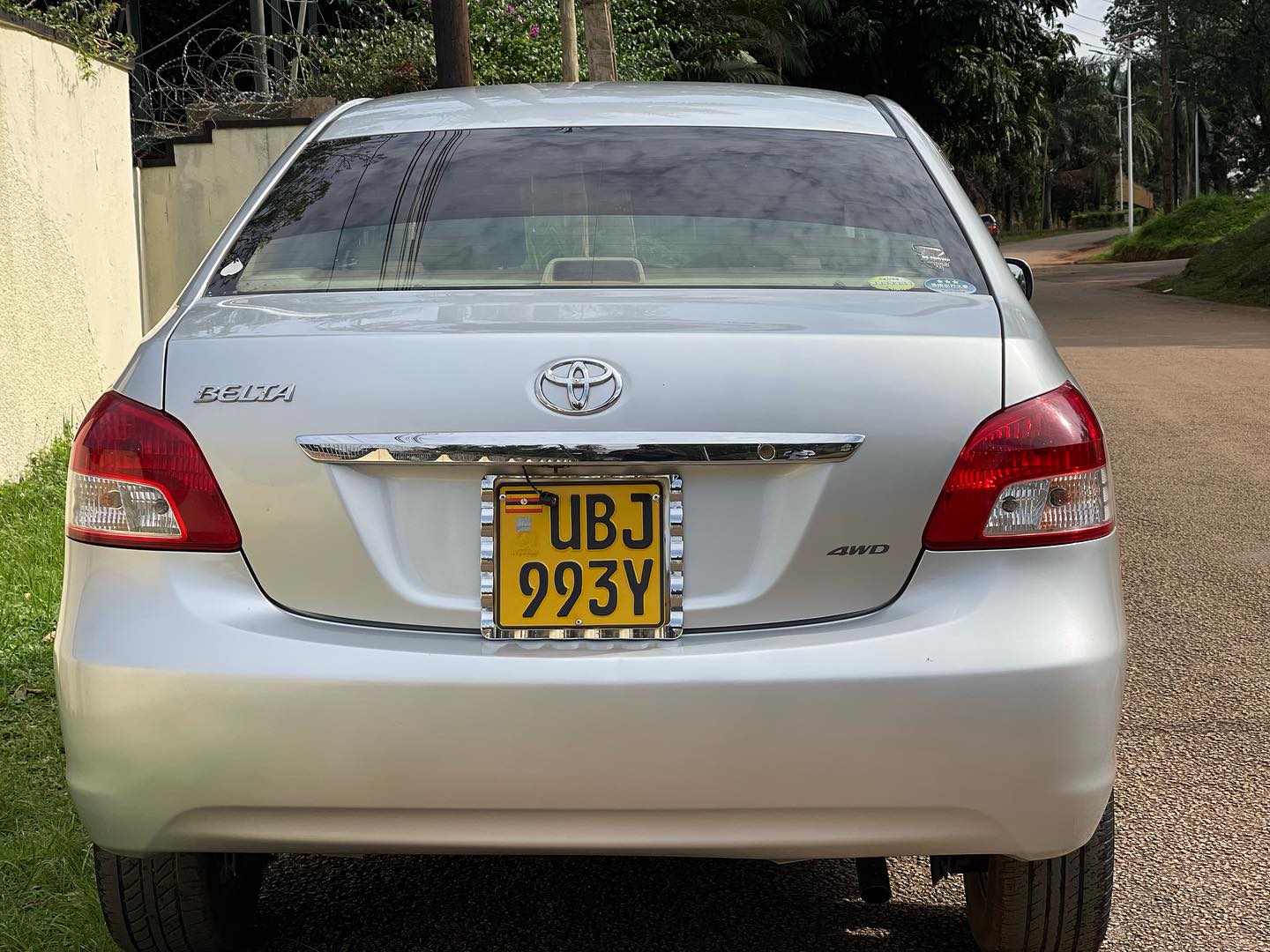 Toyota Belta  4WD model 2008 