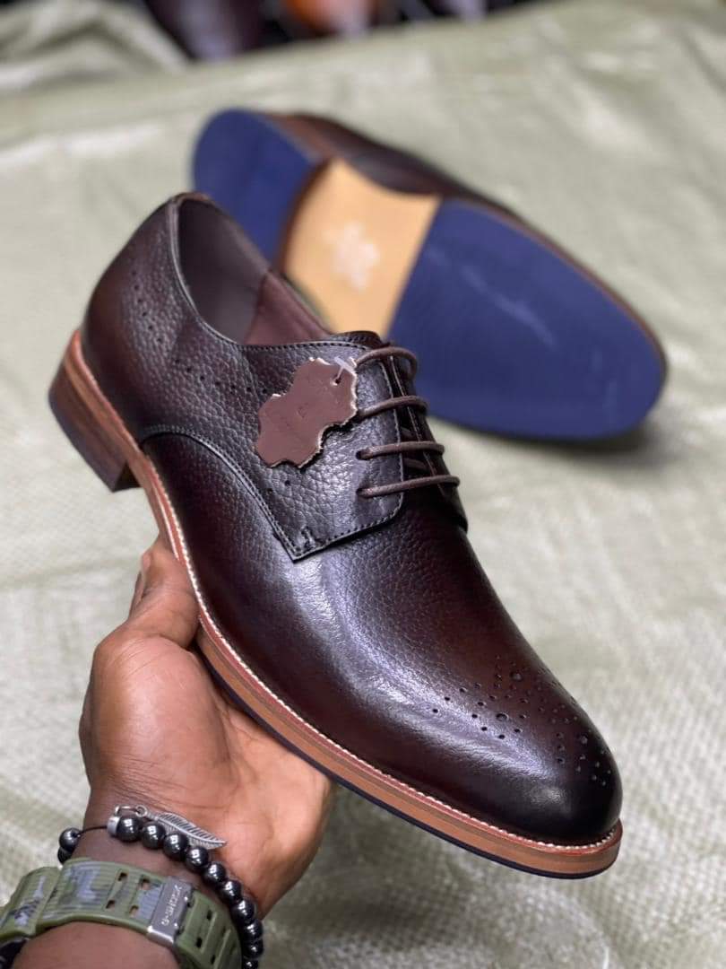 Men brown gentle shoes 