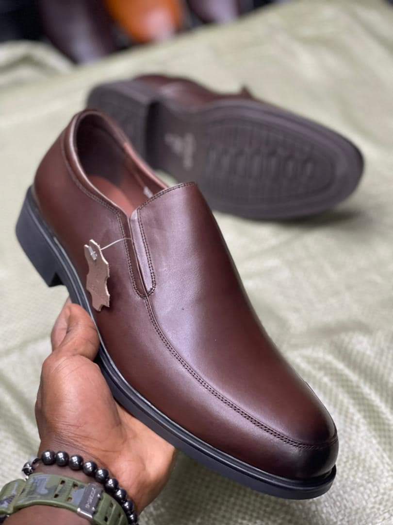 Men brown gentle shoes 