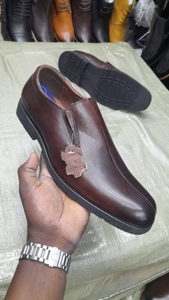 Men brown gentle shoes 