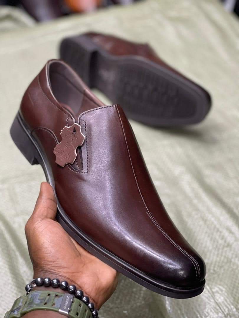 Men brown gentle shoes 