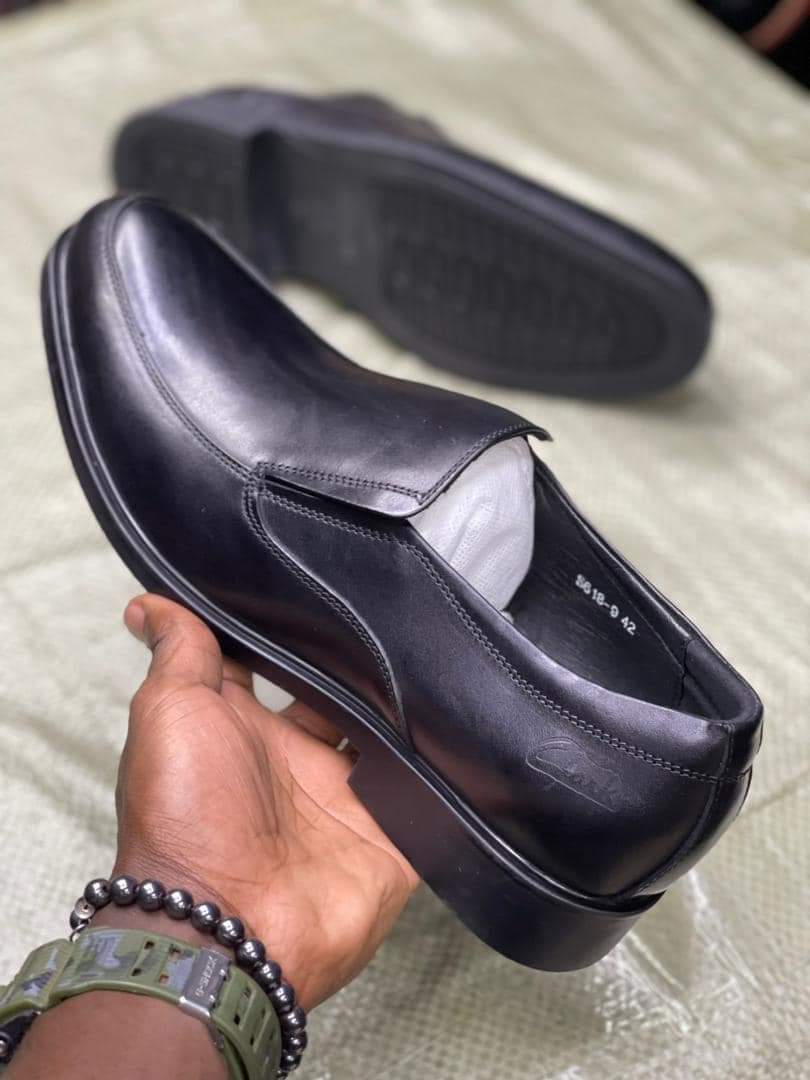 Gentle black men shoes 