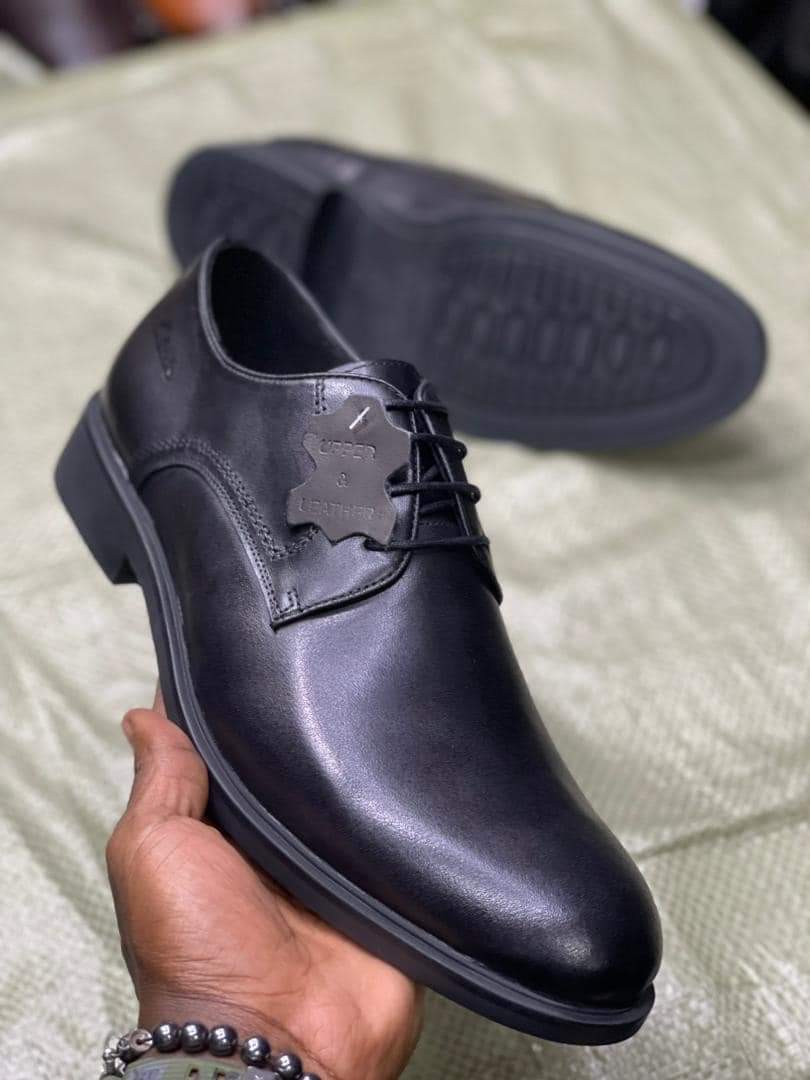 Gentle black men shoes 