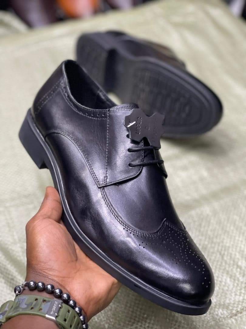 Gentle black men shoes 