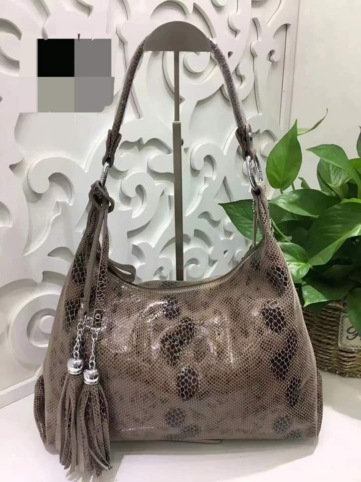 Ladies shiny bags