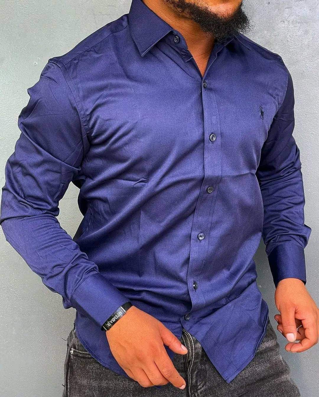Long sleeve men office shirts 
