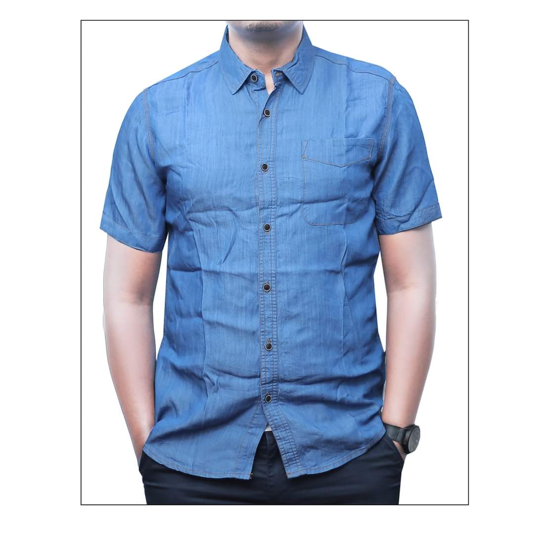 Men soft jeans shirts 