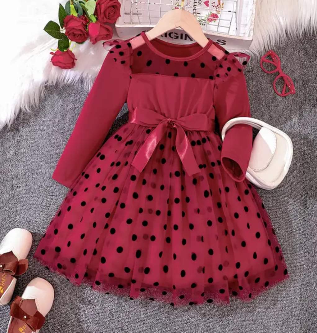 Girls cute dresses for church and party 