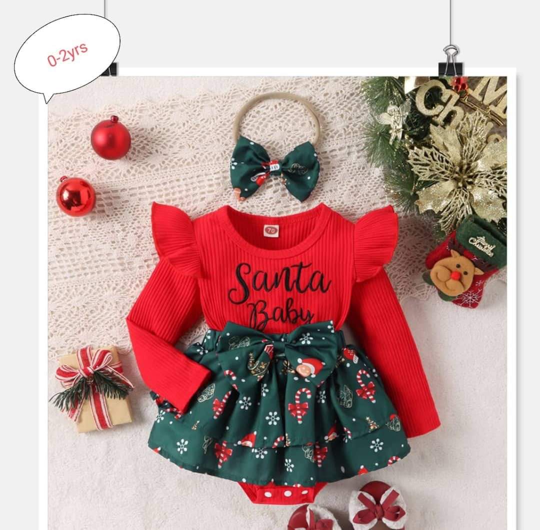 Baby santa clothes 