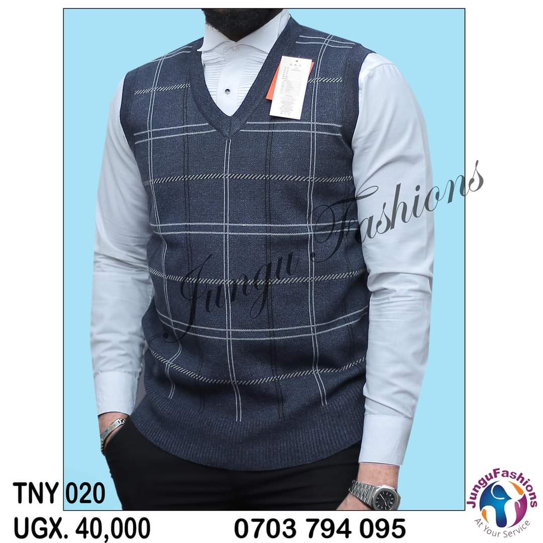 Men sleeveless sweaters