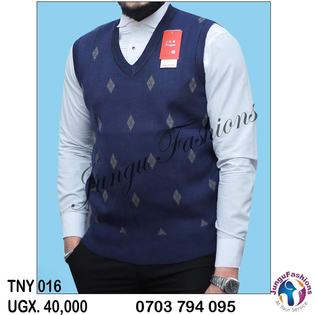 Men sleeveless sweaters