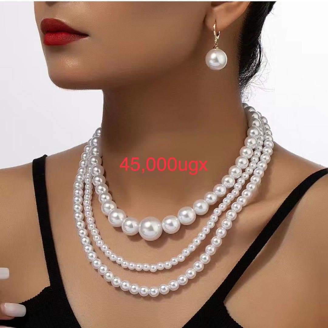 Pearl necklaces 