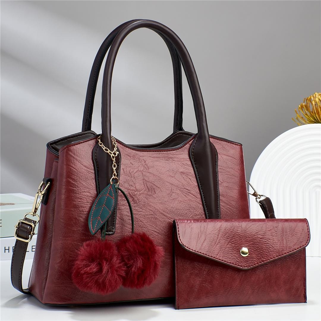 classy handbag and wallet set