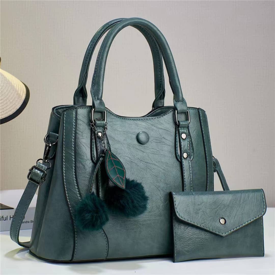 classy handbag and wallet set