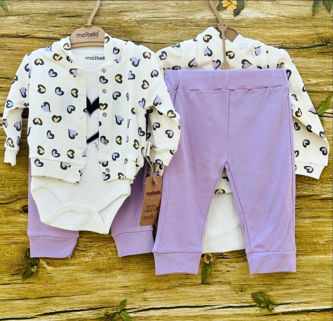 3pc baby girl wear set