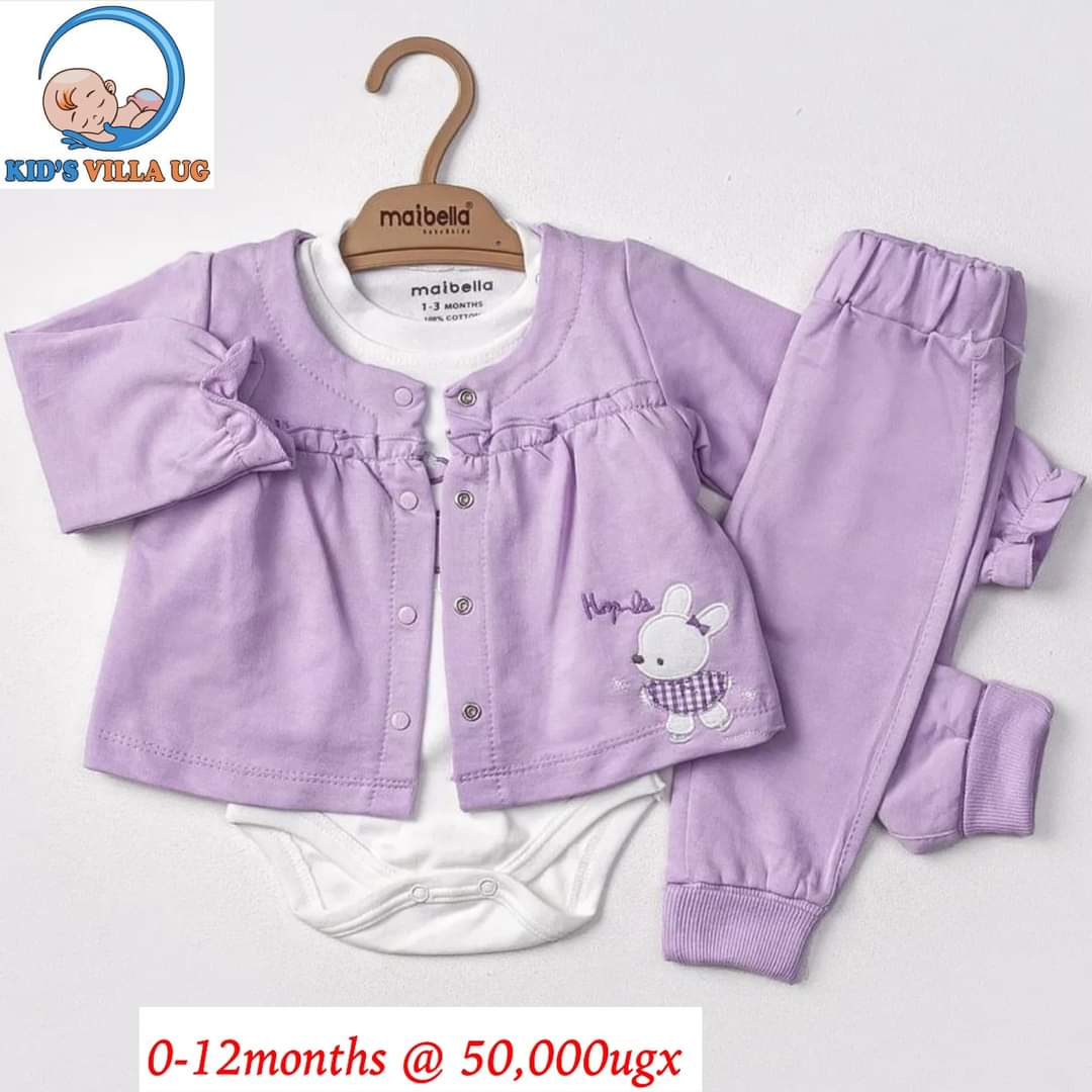 3pc baby girl wear sets