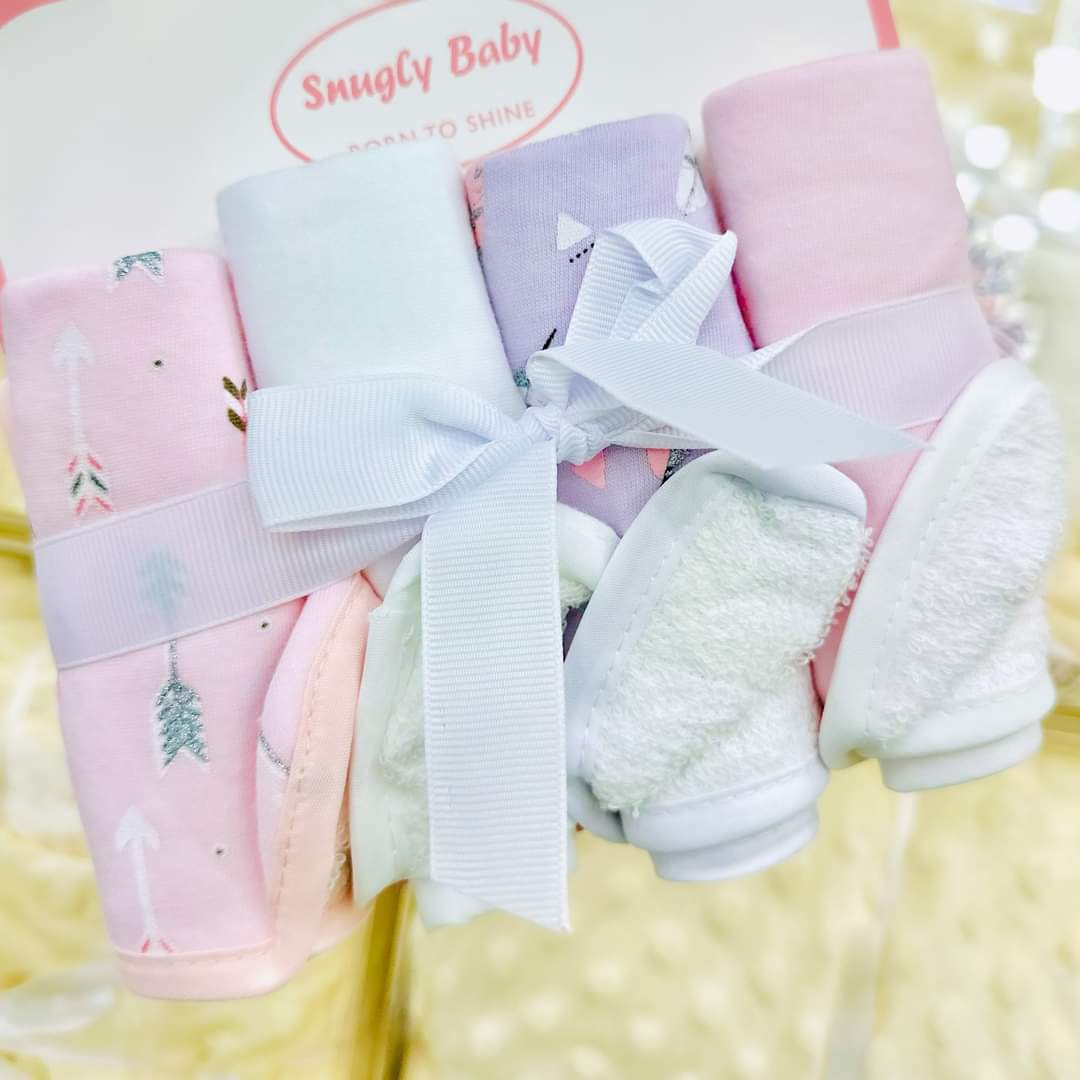 4Pcs pack Baby towel set 