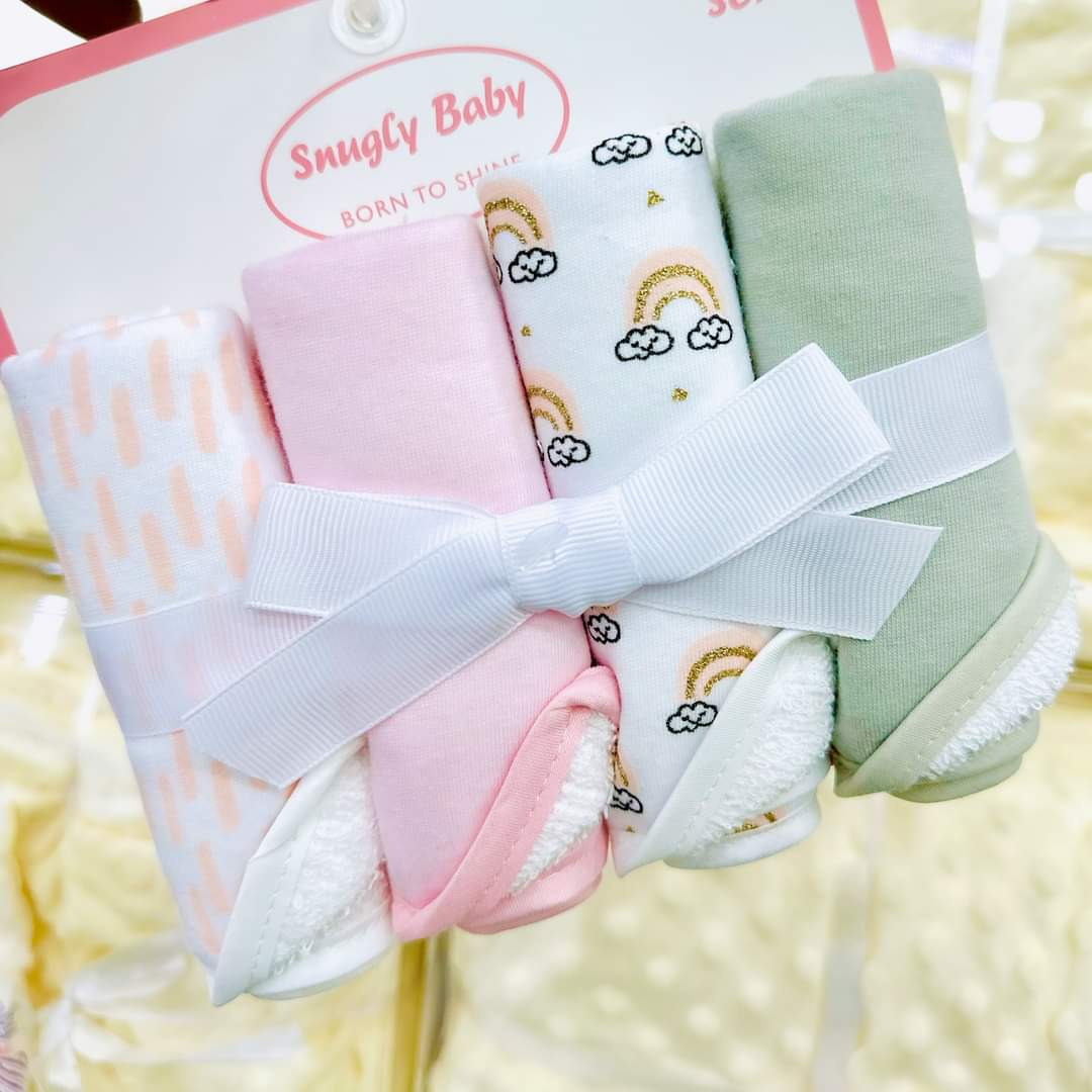 4Pcs pack Baby towel set 