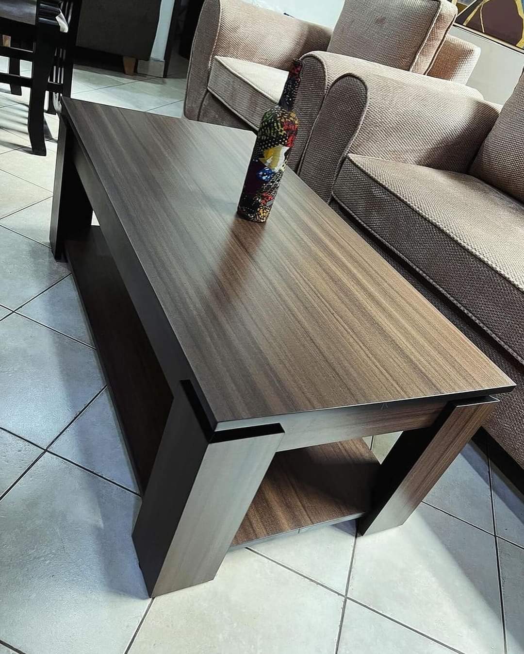 Grey Square Center table 