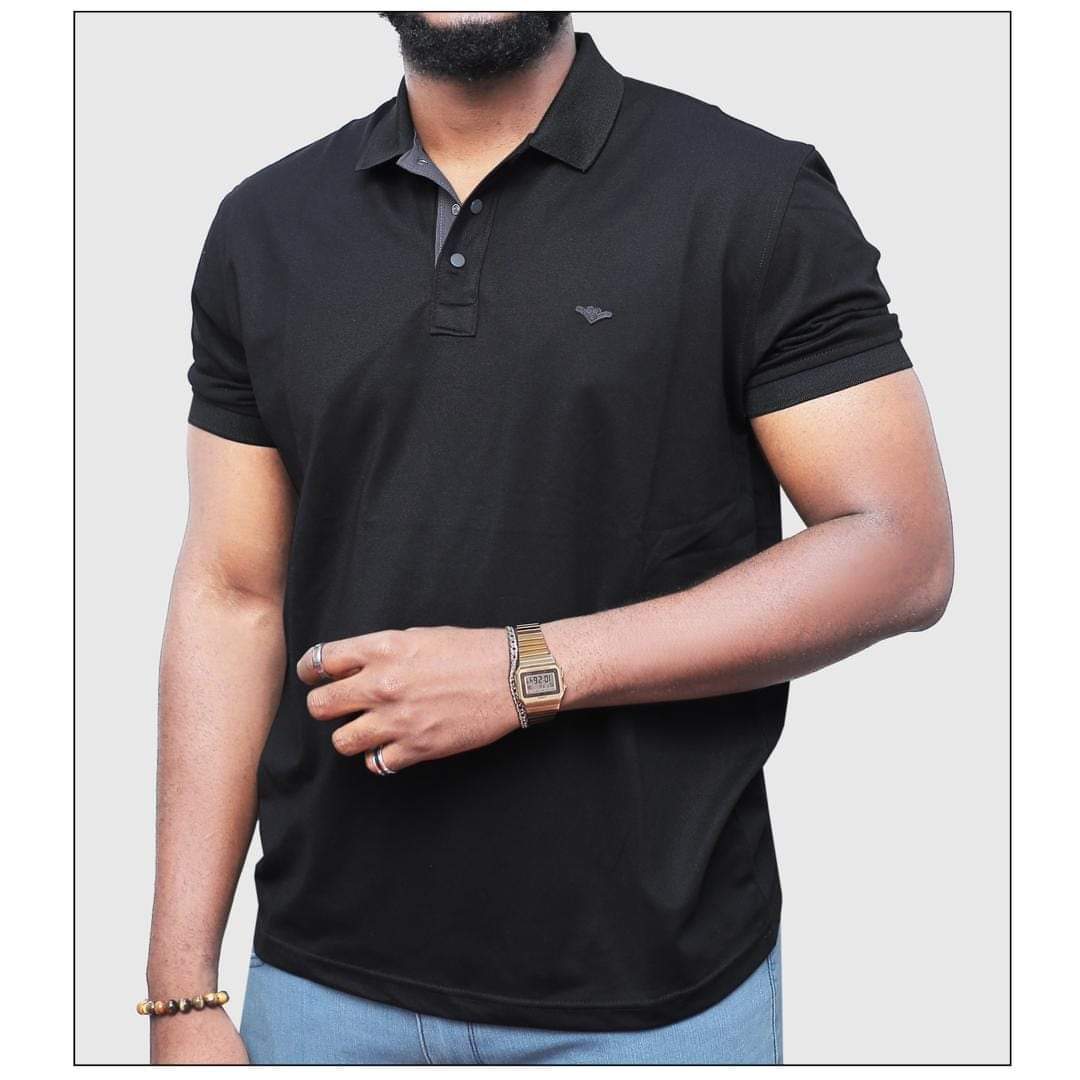 Button t-shirts for men