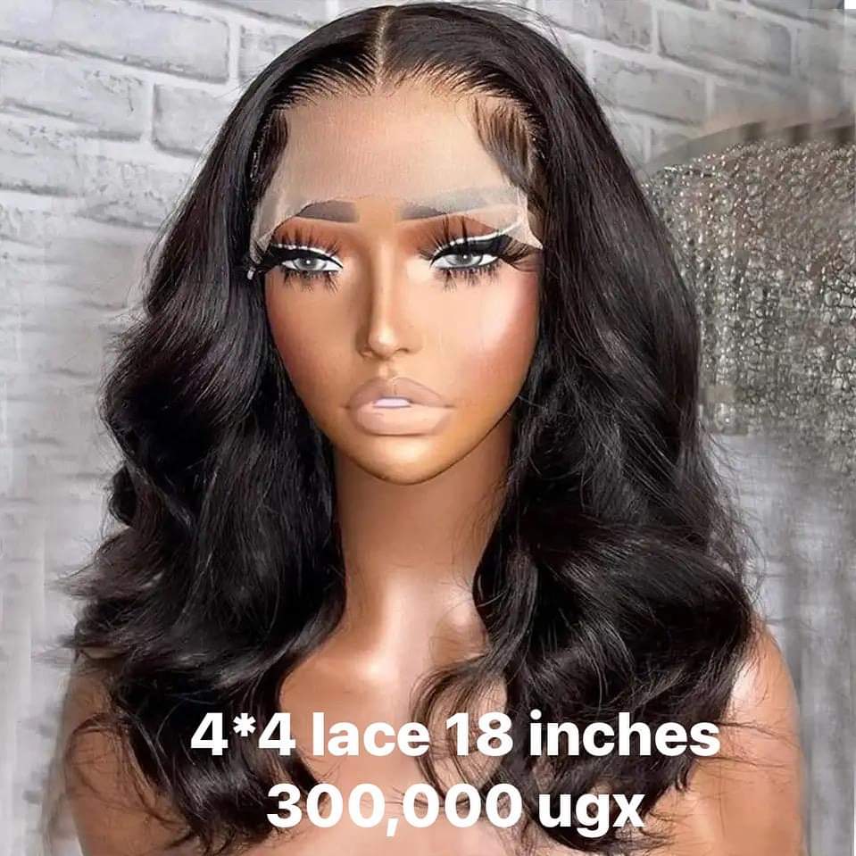 4*4 lace  18 inch wig 