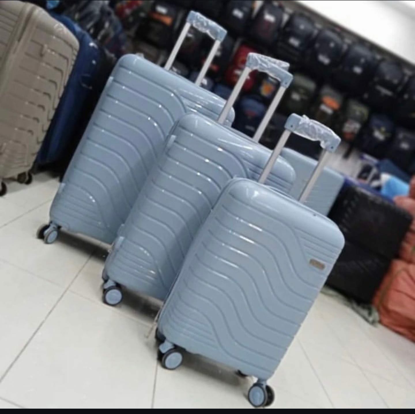 Travel suitcases