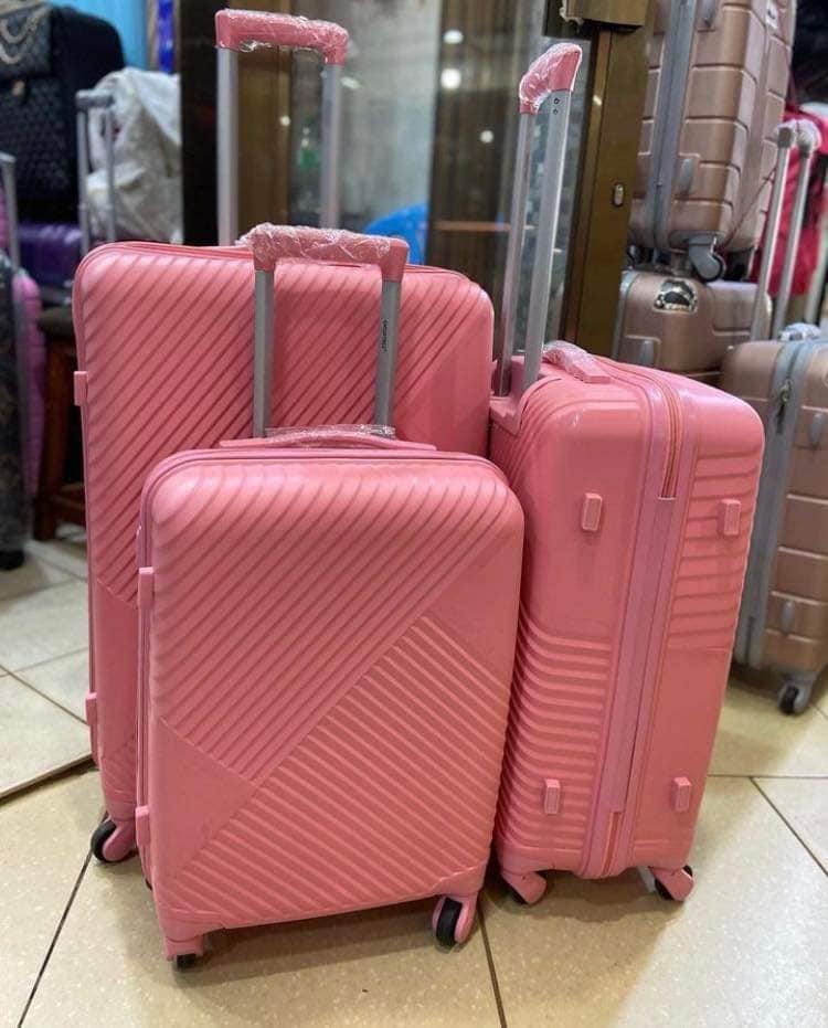 Rubber suitcase sets