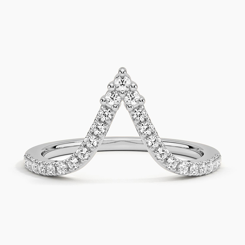 Nouveau Diamond wedding Ring