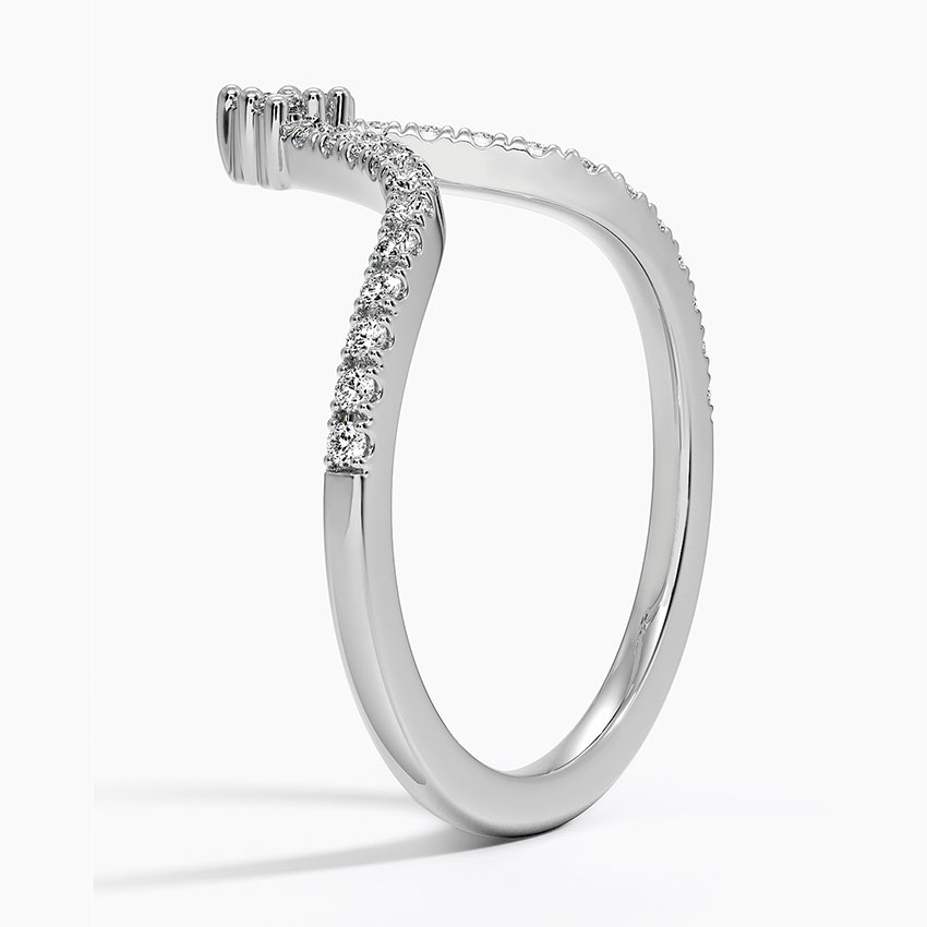 Nouveau Diamond wedding Ring