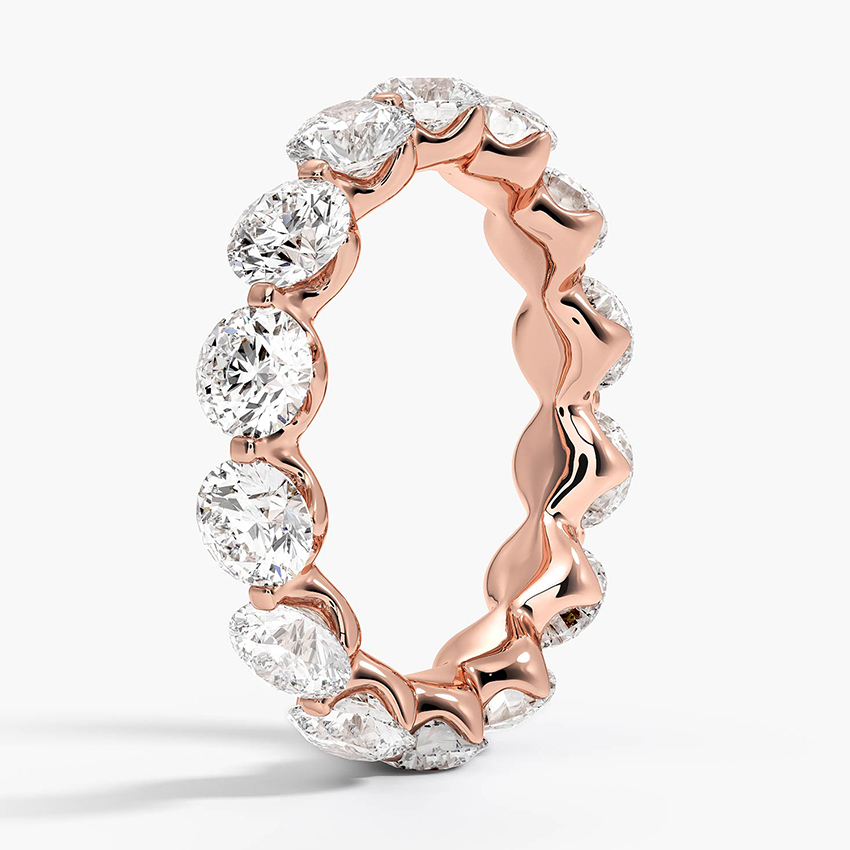 Riviera Lab Diamond Eternity wedding  Ring