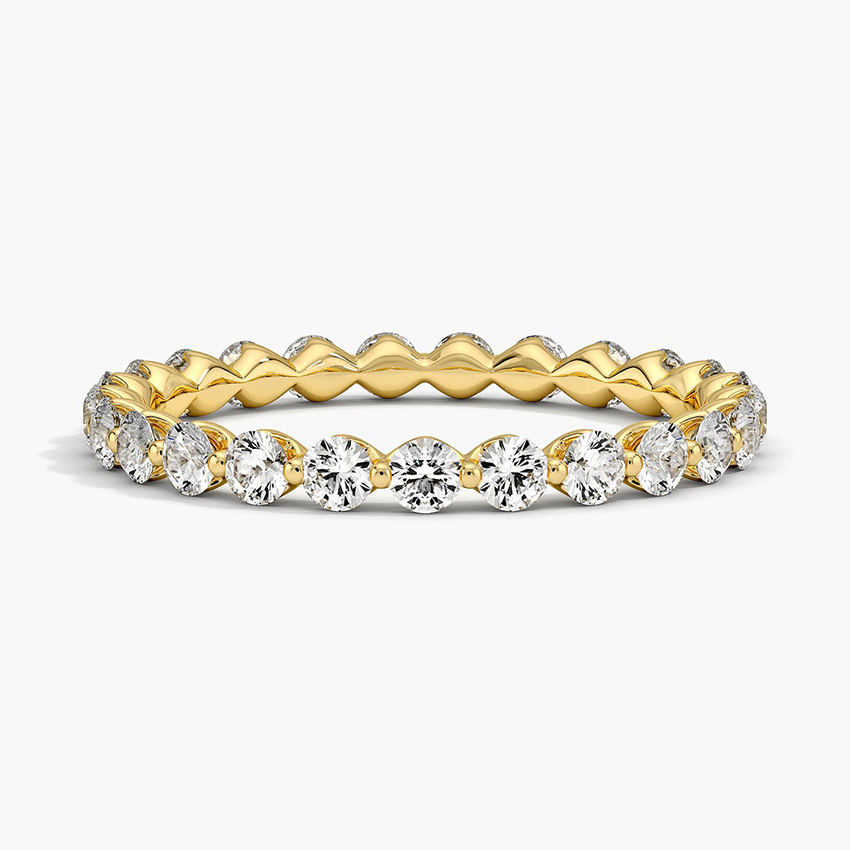 Riviera Lab Diamond Eternity wedding  Ring