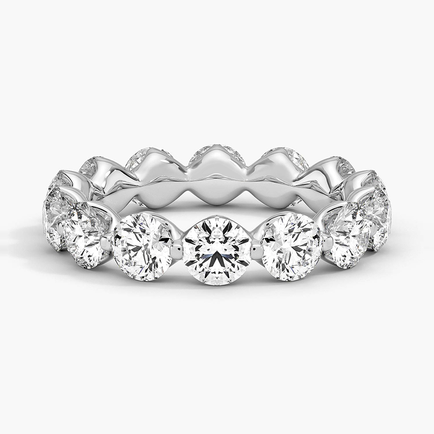 Riviera Lab Diamond Eternity wedding  Ring