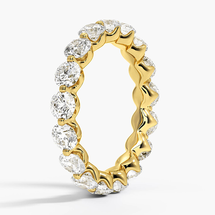 Riviera Lab Diamond Eternity wedding  Ring